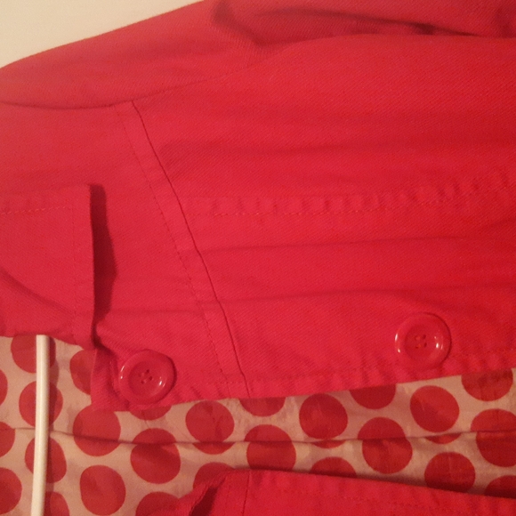 Red H&M Trench Coat - Picture 7 of 7